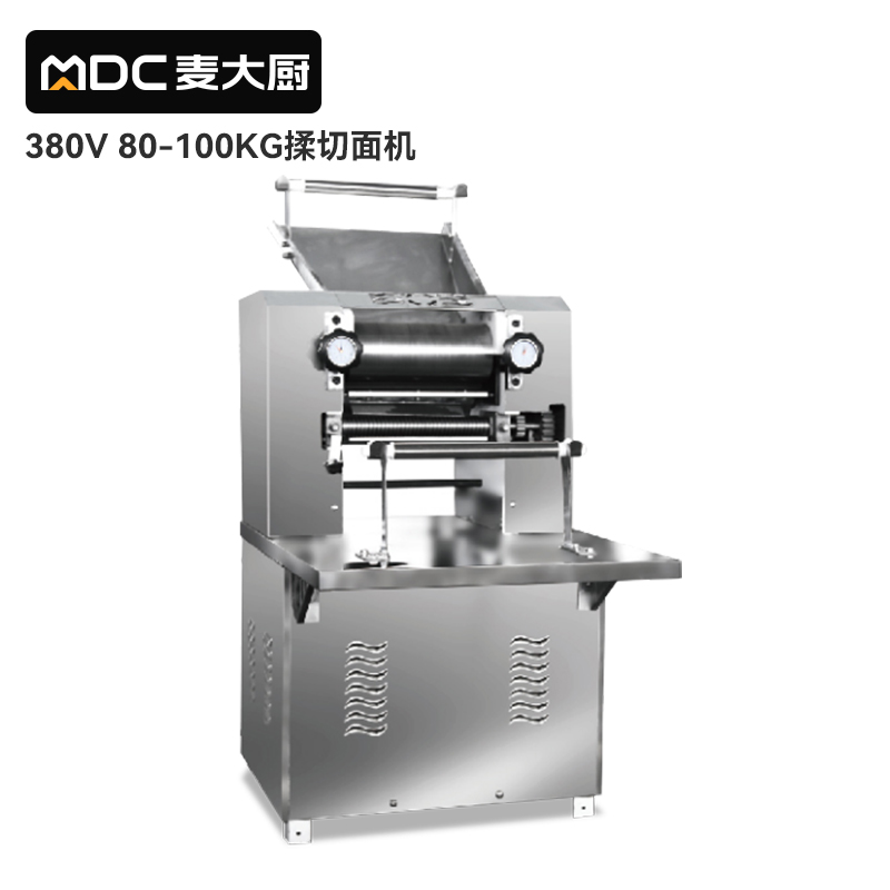 吕氏贵宾会揉切面机商用面皮轧面机自动压面机380V 80-100KG[工程款]